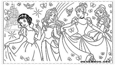 princesa para pintar|princesas para colorir e imprimir.